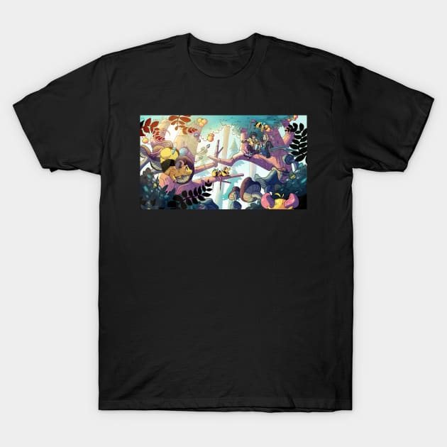 Ratbee Forest T-Shirt by RatcoreArt